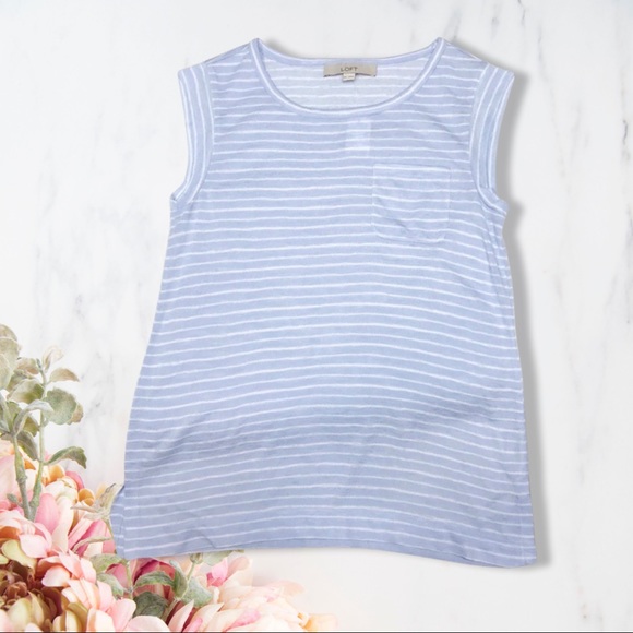 LOFT Tops - NEW LOFT | Ann Taylor Casual Striped Tank Top